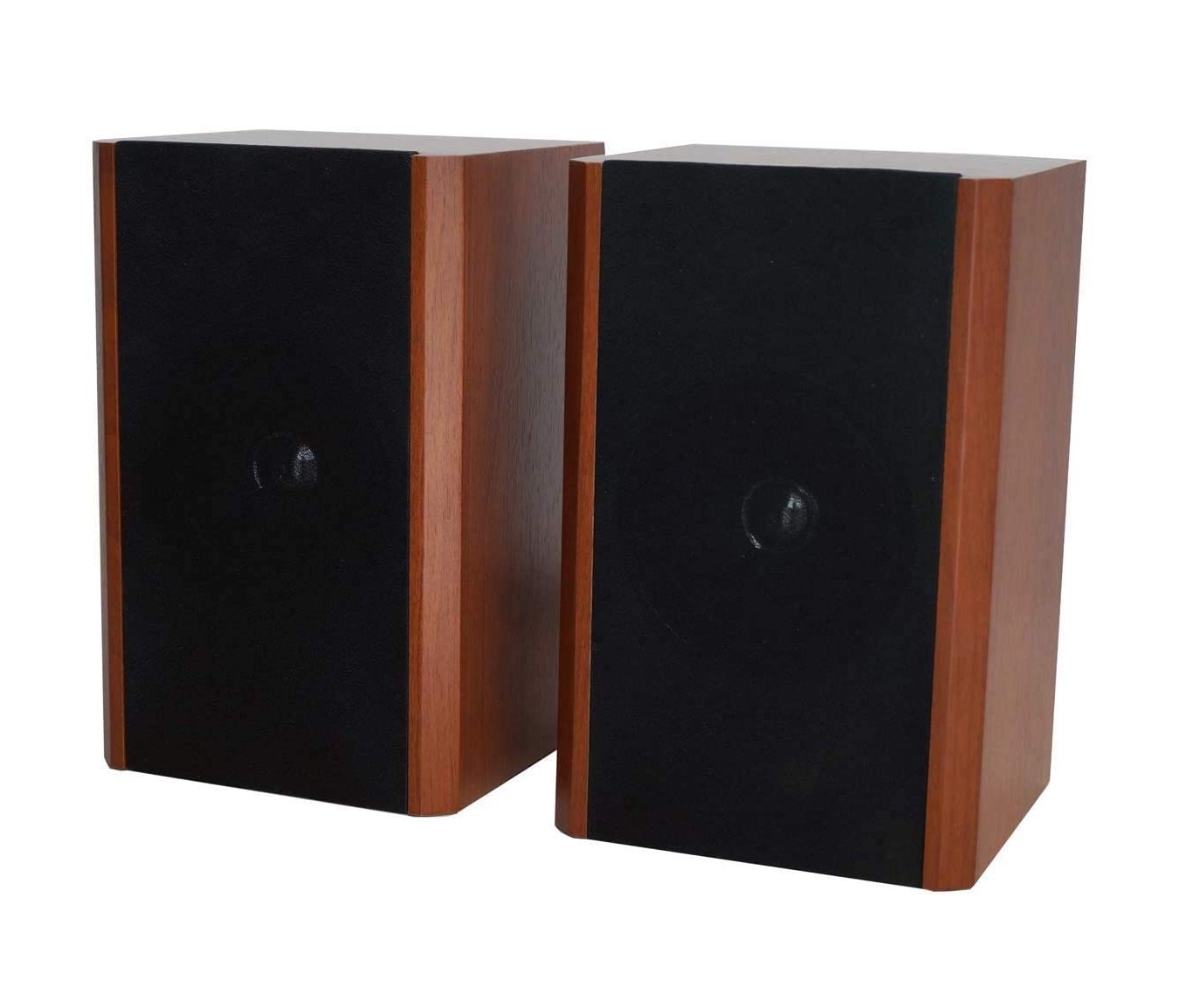 BT-24MB Mahogany-Black Wireless Connection Turntable System